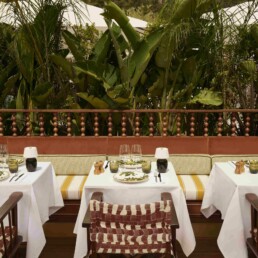 repas en terrasse